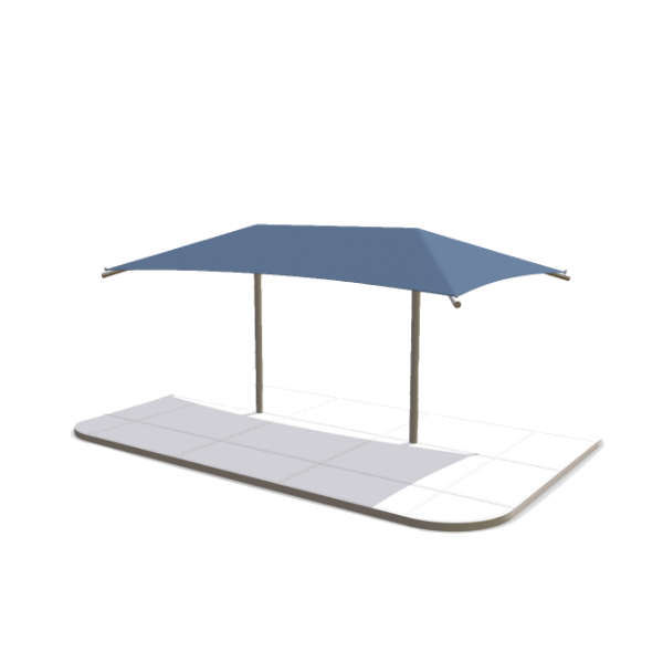 Rectangular Fabric Shade
