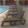 	Java All Weather Wicker Chaise Lounge - Bronze - Lifestyle