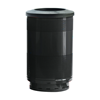 Picture of Trash Receptacle Round 55 Gallon Powder Coated Steel with Flat Top, Portable