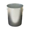 Picture of Quick Ship Galvanized Trash Can 32 Gallon with Lid, Portable