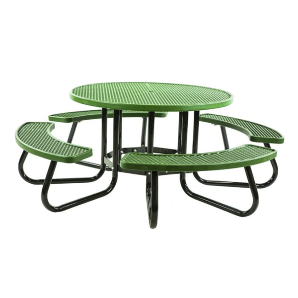 48″ Round Plastisol Picnic Table