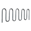 Bike Rack 11 Space 9 Loop Bike Rack 113 In. Galvanized 2 3/8 In. Pipe
