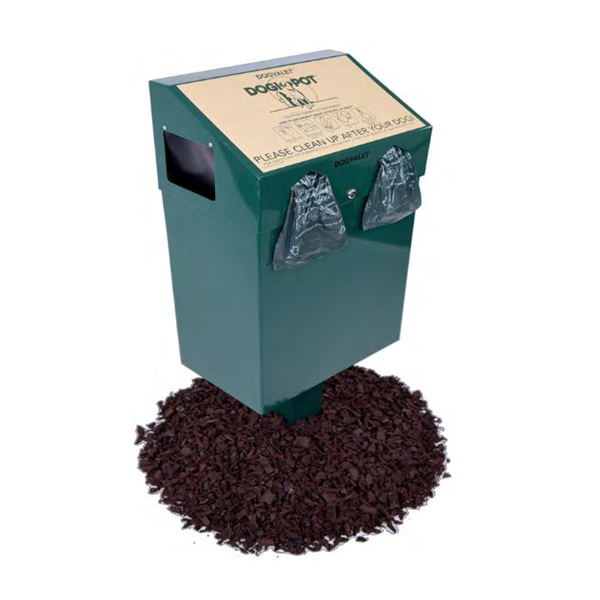 Dogipot Dog Valet Aluminum Pet Waste Container	