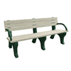 Dog Park Bench With Back