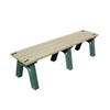 Flat Bench With Bone Etching