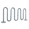 Bike Rack 9 Space Loop 88 In. Galvanized 1 5/8 In. Pipe	