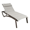 Sunset Sling Chaise Lounge With Padded Pillow
