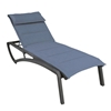 Sunset Sling Chaise Lounge With Padded Pillow