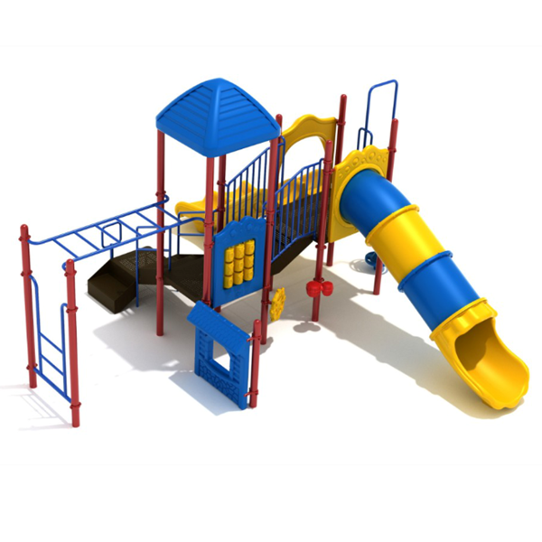 Tidewater Club Commercial Playground Equipment - Ages 5 To 12 Yr - Quick Ship - Primary Front
