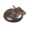 Picture of Powder Coated Freestanding or Table 100 lb. Umbrella Base with Wheels