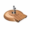 Picture of Powder Coated Freestanding or Table 100 lb. Umbrella Base with Wheels
