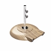 Picture of Powder Coated Freestanding or Table 100 lb. Umbrella Base with Wheels