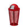 Trash Can Expanded Metal Basket Round	