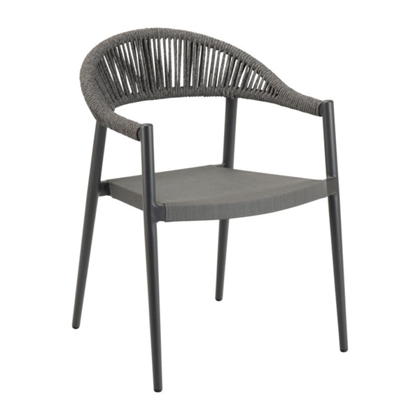 Rope Back Patio Armchair