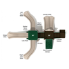 Divinity Hill Commercial Playground Equipment - Ages 2 To 12 Yr - Quick Ship - Neutral Top