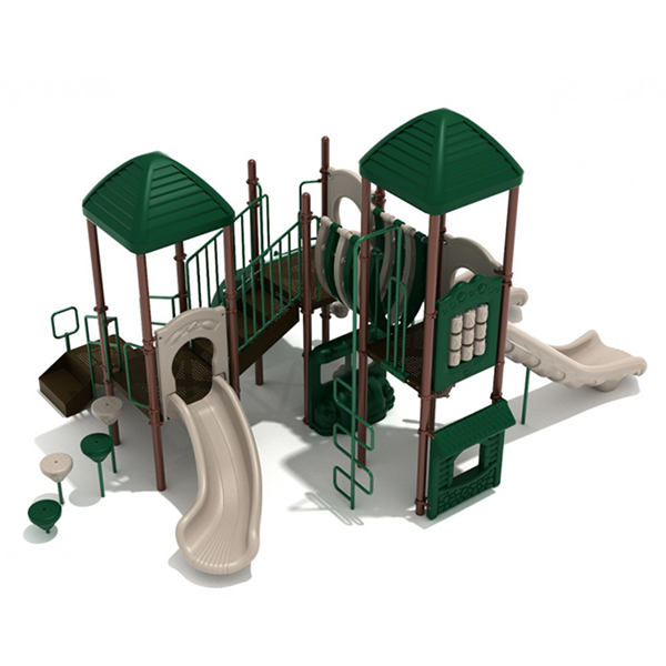 Ditch Plains Playground Equipment for Schools - Ages 2 to 12 yr - Quick Ship - Front Neutral