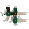 Ditch Plains Playground Equipment for Schools - Ages 2 to 12 yr - Quick Ship - Top Neutral