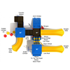 Ditch Plains Playground Equipment for Schools - Ages 2 to 12 yr - Quick Ship - Primary Top