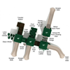 Figg’s Landing Commercial Playground Equipment - Ages 5 to 12 yr - Quick Ship - Neutral Top