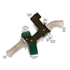 Grand Cove Playground Equipment for Schools - Ages 2 to 12 yr - Quick Ship - Neutral Top
