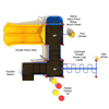 Hudson Yards Playground Structure - Ages 5 To 12 Yr - Quick Ship - Primary Top