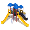 Brook’s Tower Playground Structure For Schools - Ages 5 To 12 Yr - Quick Ship - Primary Back