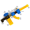 Ladrea Heights Commercial Playground Equipment - Ages 5 To 12 Yr - Quick Ship - Primary Top