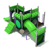 Teetotum Turret Playground Equipment For Toddlers - Ages 6 To 23 Months - Front