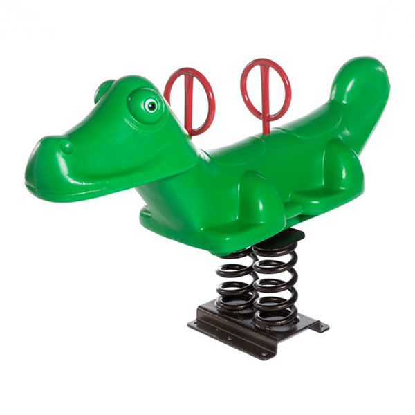 After While Crocodile Playground Spring Rider - Ages 2 To 5 Years