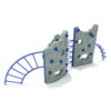 Craggy Pinnacle Playground Rock Wall Climber - Ages 5 To 12 Years