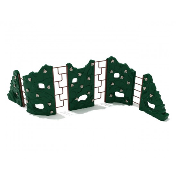 Craggy Alpine Playground Rock Wall Climber - Ages 5 To 12 Years