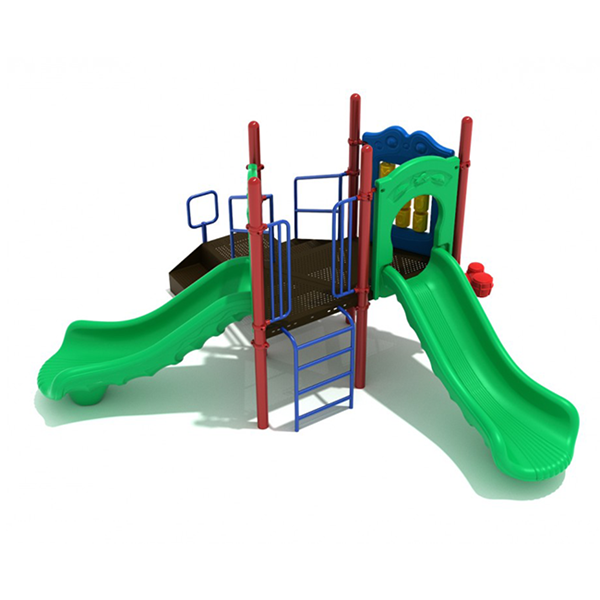 Madison Daycare Playground Set - Ages 2 To 12 Yr - Front
