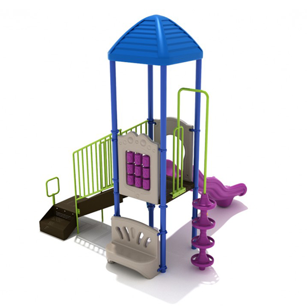 Menlo Park Commercial Playground Equipment - Ages 2 To 12 Yr - Front
