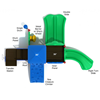 Lincoln Commercial Daycare Playground Equipment - Ages 2 to 5 yr - Top