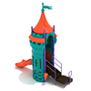 Jolly Court Jester Commercial Daycare Playground Set - Ages 2 To 5 Yr - Back