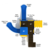 Sioux Falls School Playground Playset - Ages 2 to 12 yr - Top