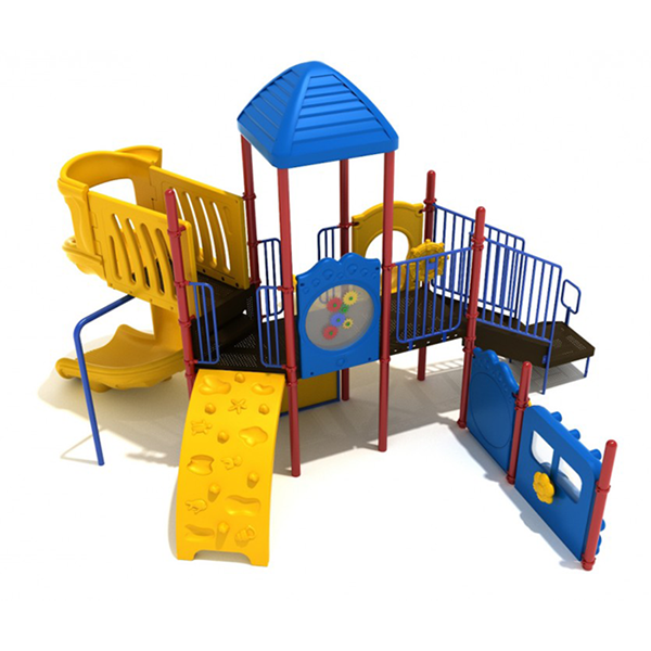 Monterey Commercial School Playground Equipment - Ages 2 to 12 yr - Back