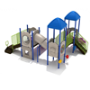Ashland Commercial Playground Structure - Ages 2 to 12 yr - Back