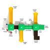 Westminster Commercial Park Playground Structure - Ages 5 to 12 yr - Top