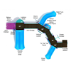 Alameda Commercial Park Playground Structure - Ages 2 to 12 yr - Top