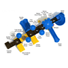 Overland Park Commercial Playground Structure - Ages 2 to 12 yr - Top