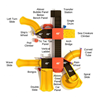 Honolulu Commercial Playground Structure - Ages 2 to 12 yr - Top