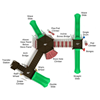 Mckinley Commercial Playground Structure - Ages 5 to 12 yr - Top
