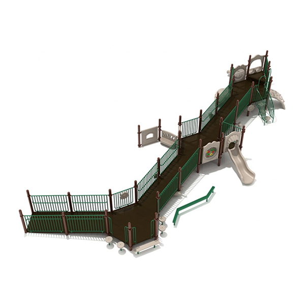 Mount Rainier Commercial Play Structure - Ages 2 to 12 yr - Front