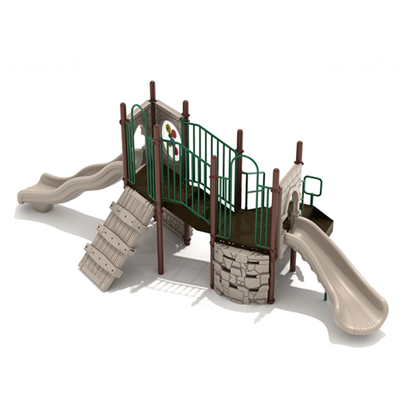 Catapult Cove Commercial Playset - Ages 2 to 12 yr - Back
