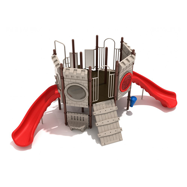 Belfry Bridge Commercial Playground Playset - Ages 2 to 12 yr - Front