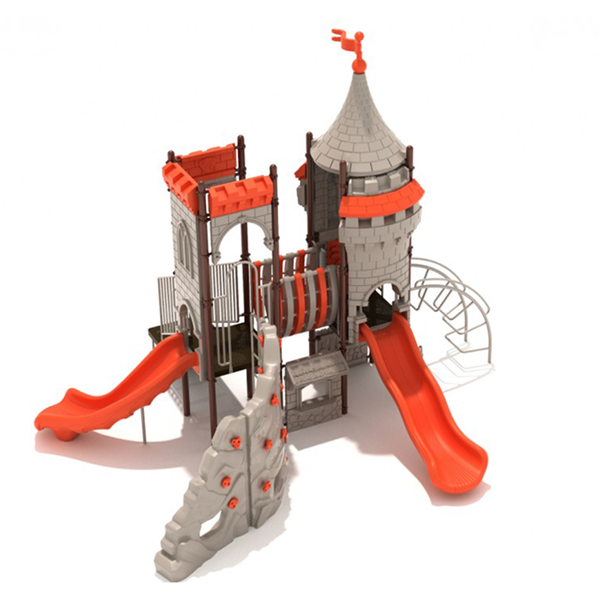 Musketeer Manor Commercial Playground Equipment - Ages 5 to 12 yr - Front
