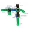 Ballgally Berm Commercial Playground Equipment - Ages 2 to 12 yr - Top