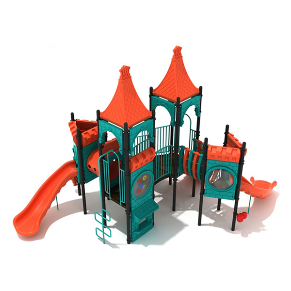Dragon’s Dungeon Commercial Playground Equipment - Ages 2 to 12 yr - Front