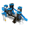 Seaside Spires Commercial Playground Equipment - Ages 5 to 12 yr - Back